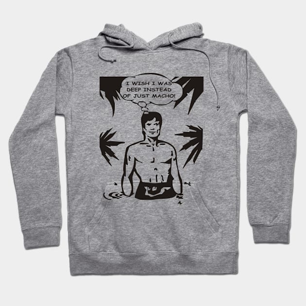 Sting - Macho Hoodie by Dreamteebox